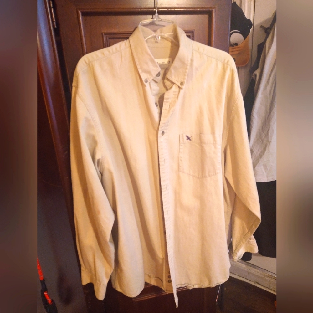 Eddie Bauer Outdoor Button Down Top L
